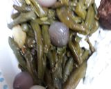 A picture of step 4 of Fried Green Beans 2/19.