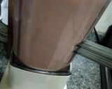 A picture of step 2 of Watermelon smoothie/shake.