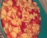 صورة لخطوة 1 من وصفة سلطة الفواكه salade de fruits