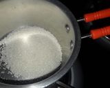 A picture of step 1 of Caramel bread pudding.