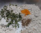 A picture of step 2 of Jowar Bajra Methi Garlic Paratha.