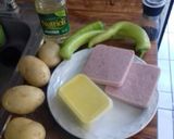 Foto del paso 1 de la receta: Guiso de papas con jamón