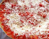 Une image de l'étape 2 de Tarte fine à la tomate moutarde.