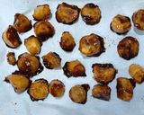 A picture of step 6 of Goguma Mattang (South Korean Candied Sweet Potatoes).