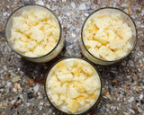 Foto del paso 10 de la receta: 🌟 Triffle de damascos 🌟 Postre en vaso en capas: bizcochuelo, crema de queso y damascos en almíbar 🌟
