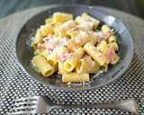 Foto del paso 5 de la receta: Rigatoni carbonara