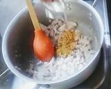 A picture of step 4 of Cheesy chicken fajita spaghetti.