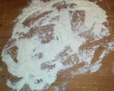 Foto del passaggio 10 della ricetta Impasto pizza, poolish 18h + autolisi 6h. Idratazione 80%