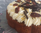 Foto del paso 6 de la receta: Bizcocho zanahoria y naranja con crema de queso