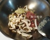 白醬豬肉松本茸燉飯的食譜步驟3照片