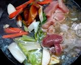 รูปขั้นตอนการทำที่ 6 ของ เส้นเหลืองทอดกรอบราดหน้าไก่