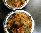 A picture of step 17 of Samosa chaat.
