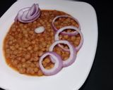 A picture of step 7 of Chana Gravy.