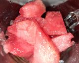 A picture of step 1 of Watermelon Mojito.