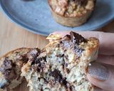 Une image de l'étape 3 de Muffins aux bananes bien mûres et pépites de chocolat.