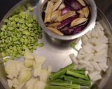 A picture of step 1 of Mixed veg curry.