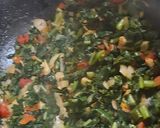 A picture of step 4 of Raddish leafy vegetable sabji.