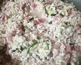 A picture of step 5 of 303 🍚Creamy Zucchini and Speck Risotto 🥓.