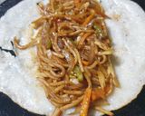 A picture of step 5 of Chinese Dosa.