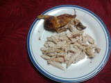 Cena con Sandwish de pollo con ensalada