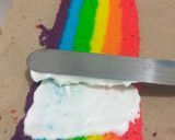 Foto langkah ke 5 dari resep Rainbow Rollcake Putih Telur.