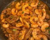 A picture of step 2 of Shrimp and Pork Simmered in Coconut Water.