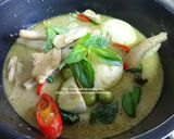 รูปขั้นตอนการทำที่ 3 ของ แกงเขียวหวานไก่กับไข่