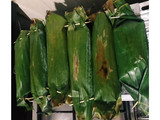 Nasi Bakar Ayam Suwir Bumbu Bali