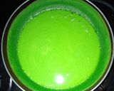 Foto langkah ke 5 dari resep Martabak Pandan Keju dan Vanilla Coklat (Teflon).