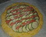 Une image de l'étape 8 de Ma tarte du soleil version pesto.