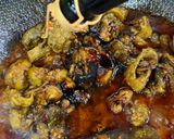 Gambar langkah 4 resipi Hati & Pedal Ayam Masak Kicap.