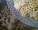A picture of step 11 of Mexican macaroni.