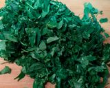 A picture of step 1 of Methi aloo curry.