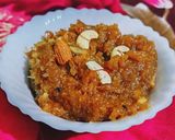 A picture of step 7 of Apple Halwa.