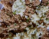 A picture of step 5 of Labnani kabab/Lebanese kebab.