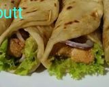 A picture of step 5 of KFC (zing'ratha) Style Chik'ratha Wraps😋😋😋.