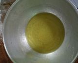 A picture of step 4 of Chocolate with ground nuts cake covered in fondant.