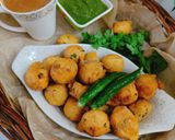 मूंग बड़ा (yellow split lentils fritters recipe in Hindi) रेसिपी चरण 3 फोटो