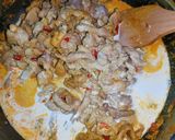 รูปขั้นตอนการทำที่ 7 ของ แกงเผ็ดหมูใส่มะเขือ