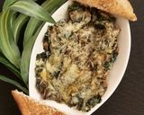 A picture of step 11 of Spinach and Mushroom Florentine.