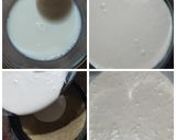 A picture of step 6 of Mixed fruit cheese cake.(No bake).