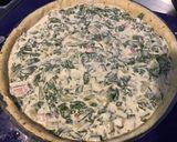 Une image de l'étape 16 de Tarte aux blettes,roquefort et lardons (pâte brisée aux épices méditerranéennes).