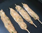 A picture of step 7 of Sheek kabab.
