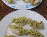 Hình bước làm 11 của món HÁ CẢO BẮP CẢI (CHINESE CABBAGE DUMPLINGS)
