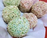 Foto langkah ke 5 dari resep Onde2 isi kacang ijo.