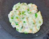 A picture of step 6 of Akki roti.