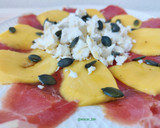 Foto del paso 5 de la receta: Jamón con mango y queso feta