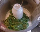 A picture of step 9 of Chicken spinach Curry 🍗🌿🍜.