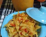 Foto langkah ke 5 dari resep Keripik Pangsit Pedas Manis.