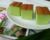 Foto langkah ke 8 dari resep Pandan Ogura Cake #BikinRamadanBerkesan #4.